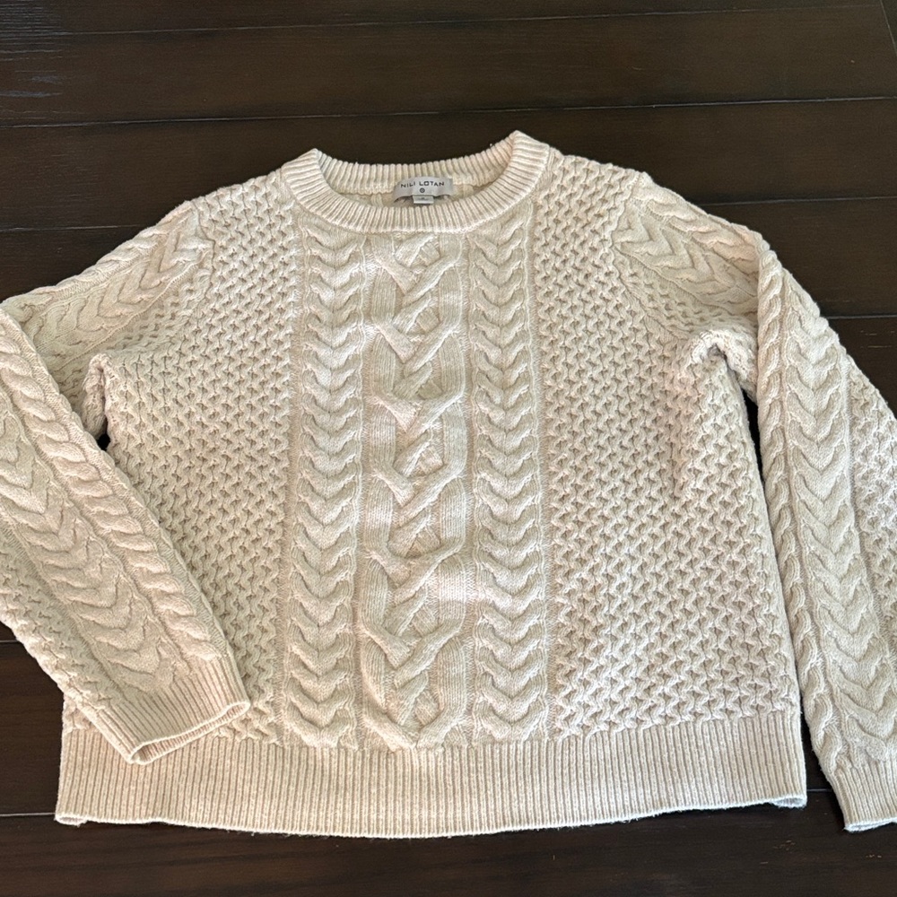 Nili Lotan for Target Ivory Knit Sweater